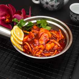 Fruits de mer à la sauce piquante